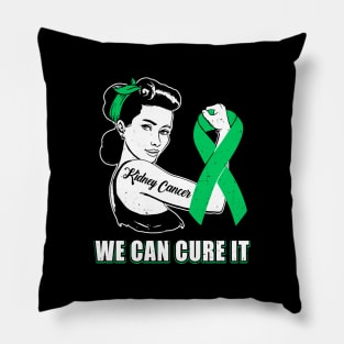 Kidney Cancer Awareness Survivor We Can Cure It Pillow