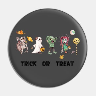 Halloween Trick or Treat and friends Pin