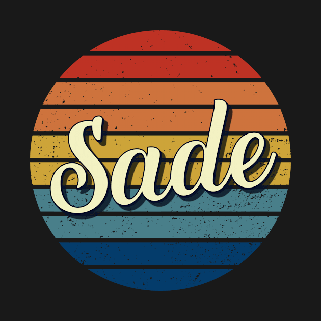 Sade Vintage Retro Circle by DorothyMayerz Base