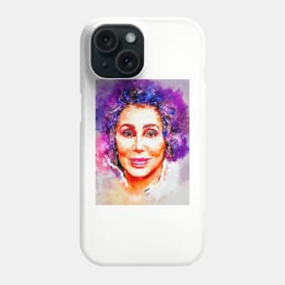 Watercolor Cher Phone Case