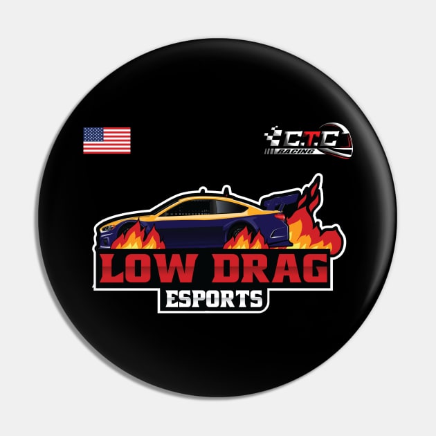 Low Drag eSports Official Pin by GorsskyVlogs