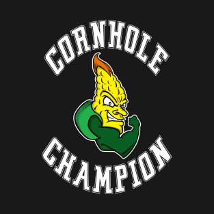 Vintage Cool Cornhole Champion Graphic Design T-Shirt