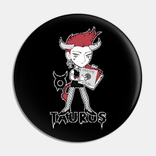 Creepy Cute Zodiac - Taurus 1.0 Pin