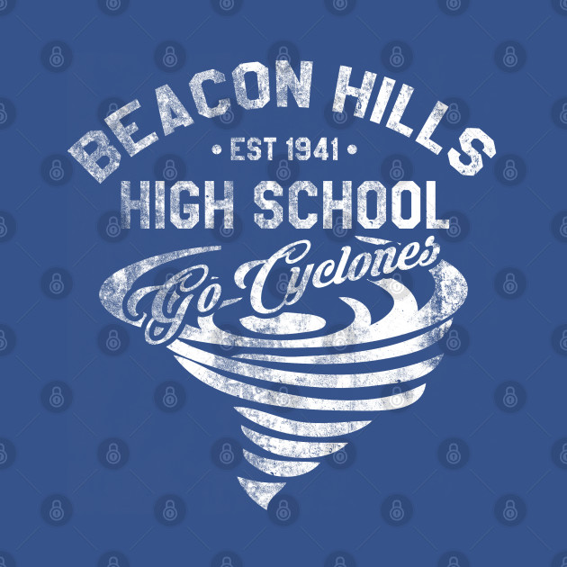 Disover Beacon Hills High School, distressed - Teen Wolf - T-Shirt