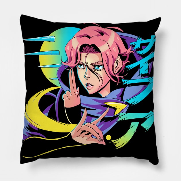 Castlevania: Sypha the Speaker Pillow by zerobriant