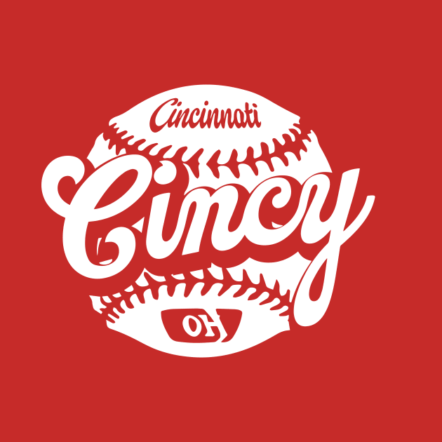 Cincy Baseball by Throwzack