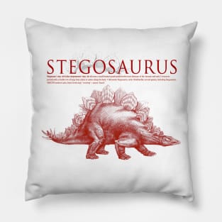 Stegosaurus Pillow