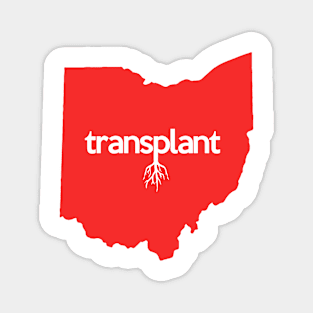 Ohio Transplant OH Red Magnet