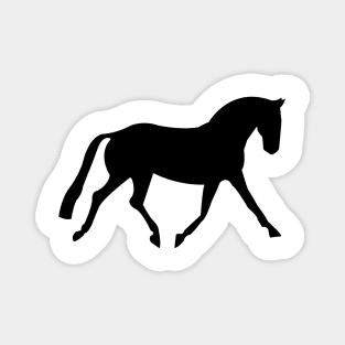 Simple Dressage Horse Magnet