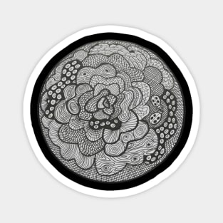 Flower mandala Magnet