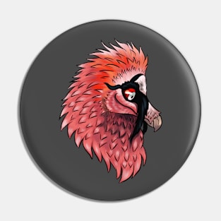 Bearded Vulture Head Pin