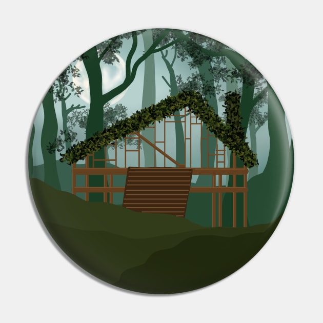 CABIN IN THE WOODS Pin by ulricartistic