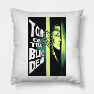 Tombs of the Blind Dead Movie Art Pillow