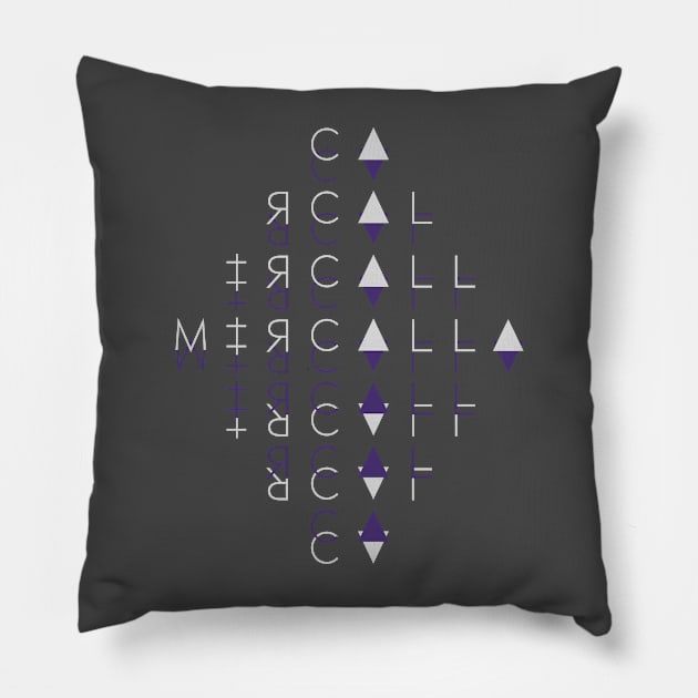 MCLL cascade logo Pillow by MCLL