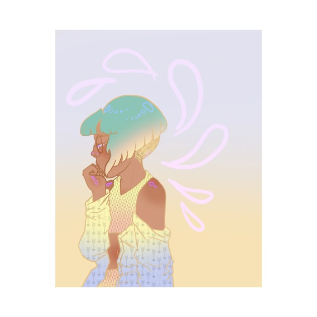 Aesthetic/Pastel Girl by gpart