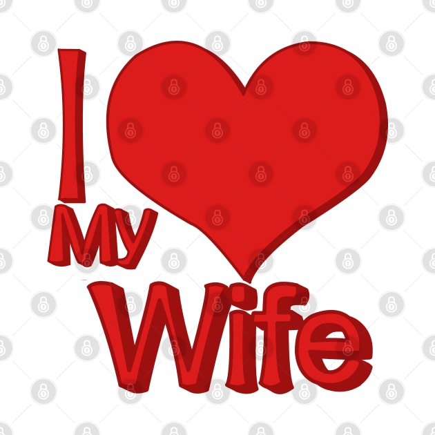 i love my wife beige by persa