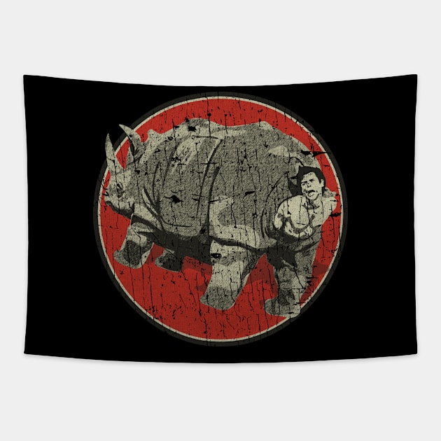 RETRO STYLE - Ace Rhino Tapestry by MZ212