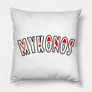 Mykonos. Pillow