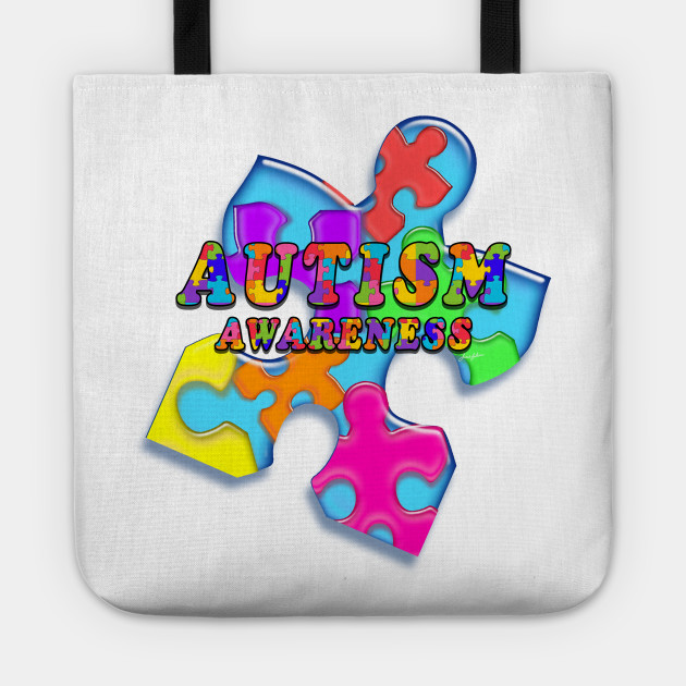 Autism Awareness Puzzle Man
