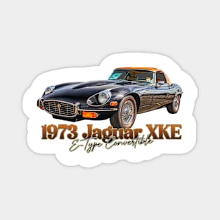 1973 Jaguar XKE E Type Convertible Magnet