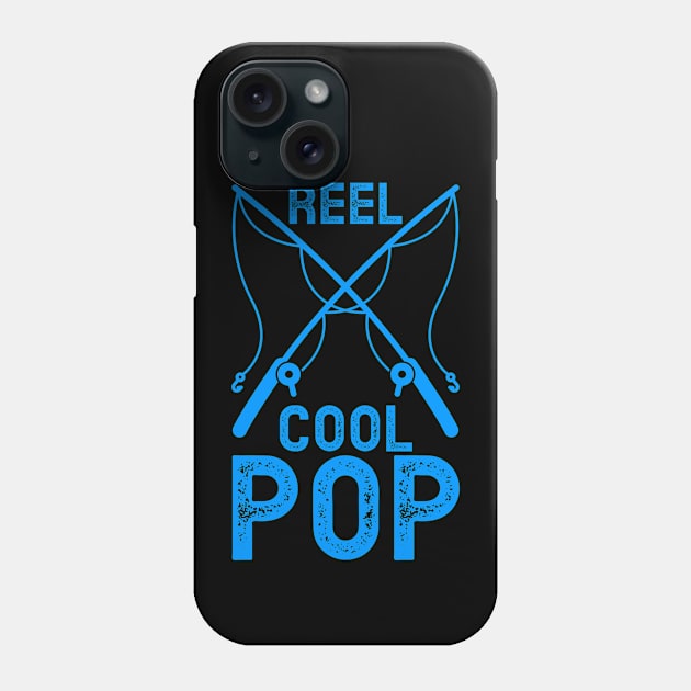 Reel Cool Pop (Blue) Phone Case by Sunil Belidon