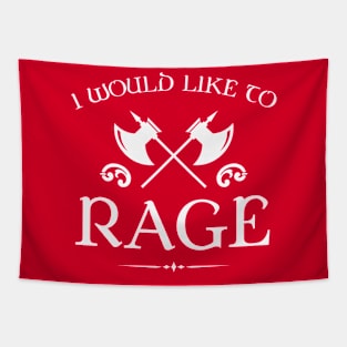 Barbarian Rage - RPG Tapestry