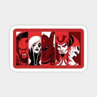 City of Villains Magnet