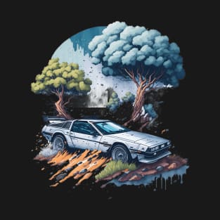 Summer Art DMC DeLorean T-Shirt
