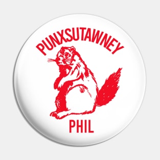 Punxsutawney Phil , Groundhog Day Pin