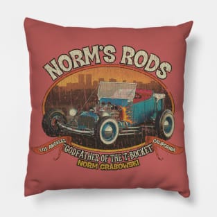 Norm's Rods 1952 Pillow