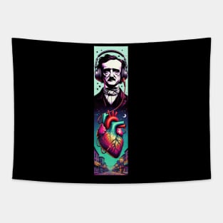 Edgar Allan Poe Tell Tale Heart Art Tapestry