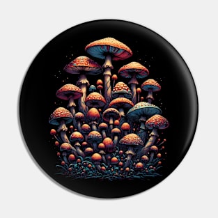 Magic Mushrooms Pin