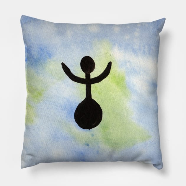 Earth Goddess Pillow by lindaursin