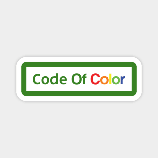 Code of Color: Rainbow Diversity Edition II Magnet