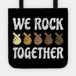 Love sign - We Rock Together Love Sign. ILY Tote