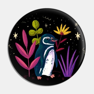 Galapagos Penguin Pin