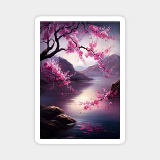 Cherry Blossoms Magnet