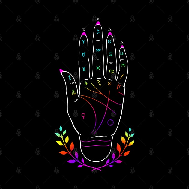 Palmistry hand by OccultOmaStore