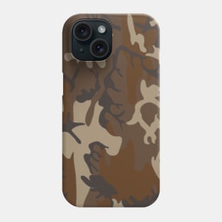 Brown Urban Camouflage Phone Case