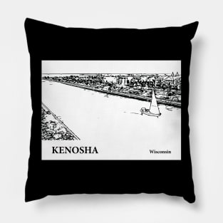 Kenosha Wisconsin Pillow