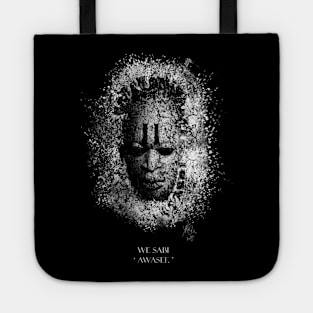 MASK with pidgin Text Tote