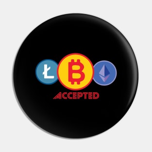 Crypto Accepted Pin