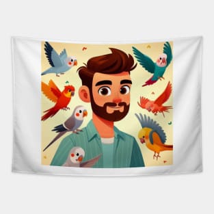 Budgie lover Tapestry