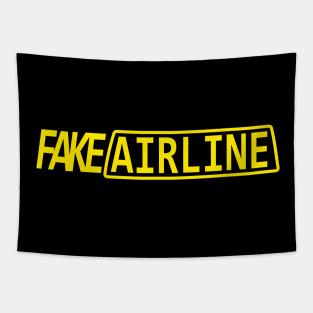 Fake Airline, or Fake Taxi Tapestry