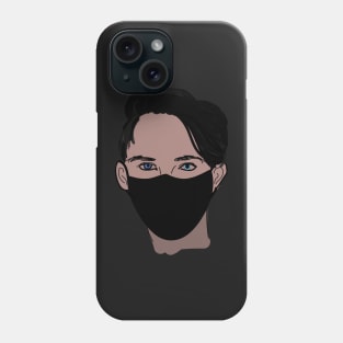 covid portrait Phone Case