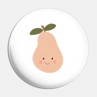 Pear Cutie Illustration 2 Pin