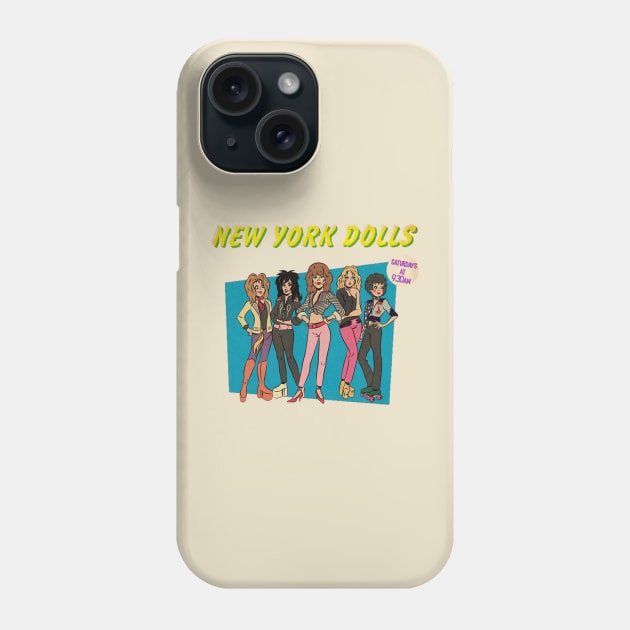 new York dolls Phone Case by Lulabyan