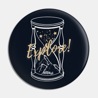 Explore Mountains and Stars on Black Pin