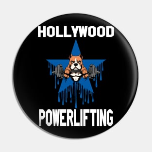 Hollywood Powerlifting Pin