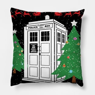 Doctor Who Ugly Christmas Sweater Pillow